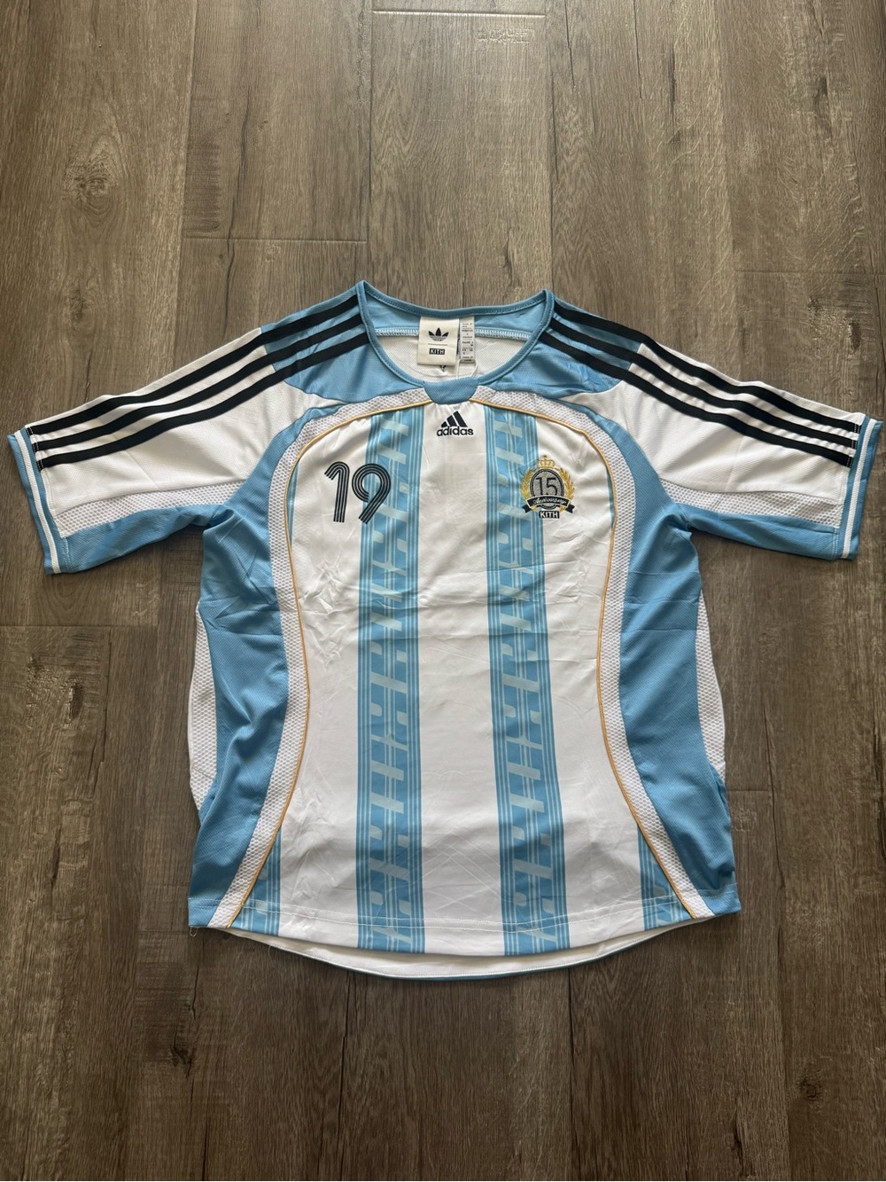 Kith & Messi for adidas Football Jersey - Blue / White